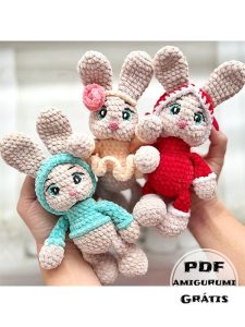 Amigurumi Coelho Kai Receita De Pdf Gr Tis