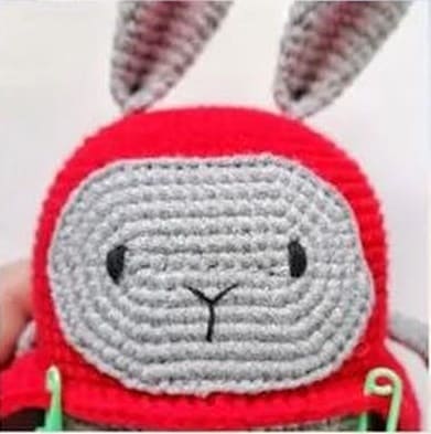 Capuz Vermelho Coelho Amigurumi Fácil Receita de PDF Grátis