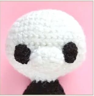 Panda Kawaii Amigurumi Receita de PDF Grátis
