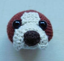 Marrom Cachorro Amigurumi Receita de PDF Grátis