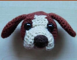 Marrom Cachorro Amigurumi Receita de PDF Grátis