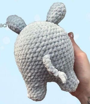 Rinoceronte Amigurumi Receita de PDF Grátis