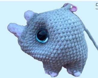 Rinoceronte Amigurumi Receita de PDF Grátis