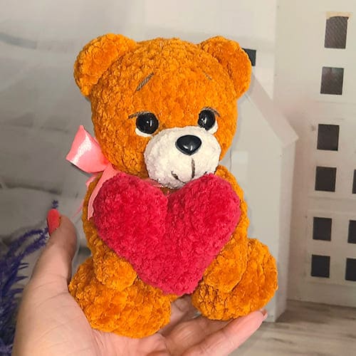 Dia dos Namorados Amigurumi Urso Receitas Gratis PDF