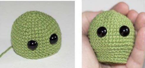 Receita de Amigurumi Baby Yoda Grande PDF Gratis