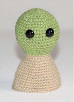 Receita de Amigurumi Baby Yoda Grande PDF Gratis